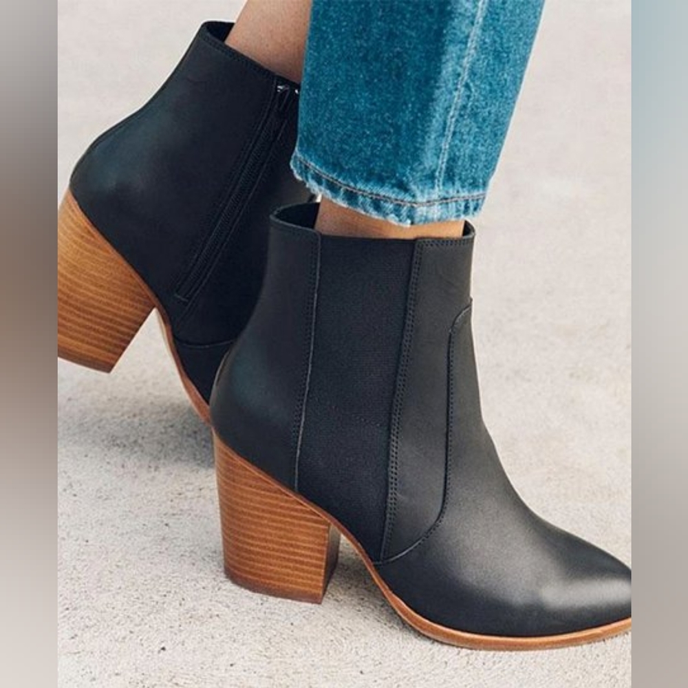Soludos Emma Bootie Black 5.5
